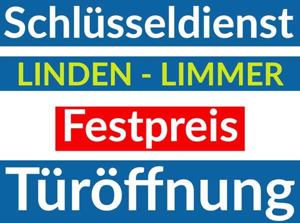 Schlüsseldienst Linden-Limmer – Festpreis Türöffnung – jetzt anrufen